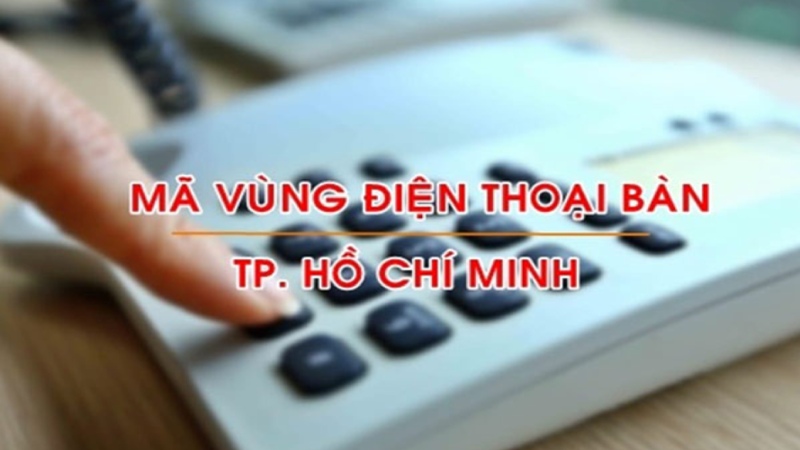 Cách nhận biết mã vùng TPHCM