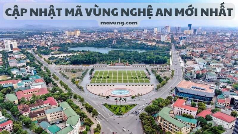 chuyển đổi mã vùng Nghệ An 