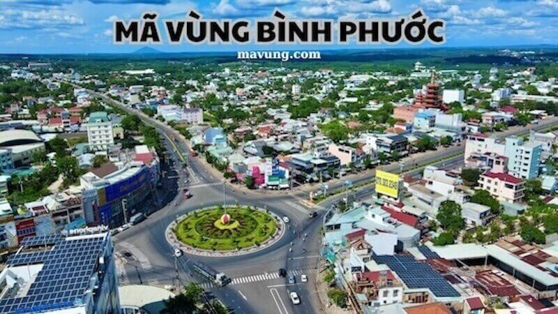 Mã vùng Bình Phước