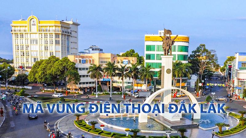 Mã vùng Đắk Lắk là bao nhiêu