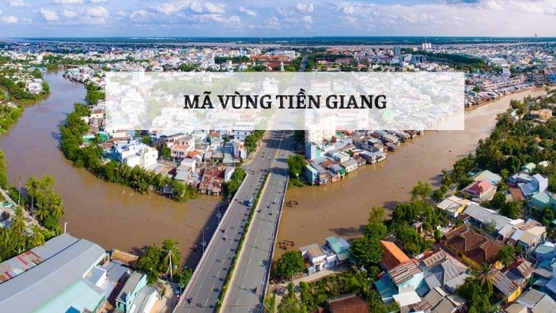 Mã vùng Tiền Giang